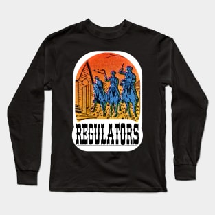 Regulators Billy the Kid Cowboys Long Sleeve T-Shirt